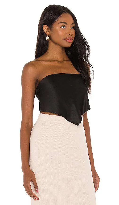 Amanda Uprichard X REVOLVE Graceful Nashville Top in Black