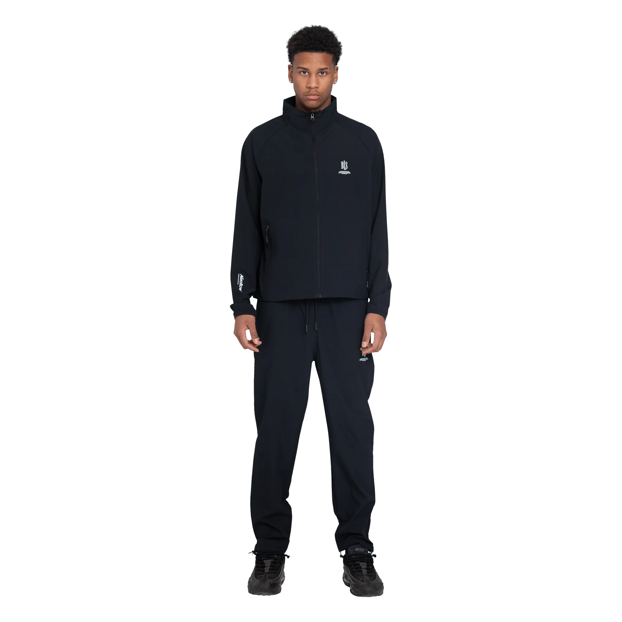 Elliot Track Top - Black