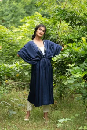 Navy Blue Kaftan