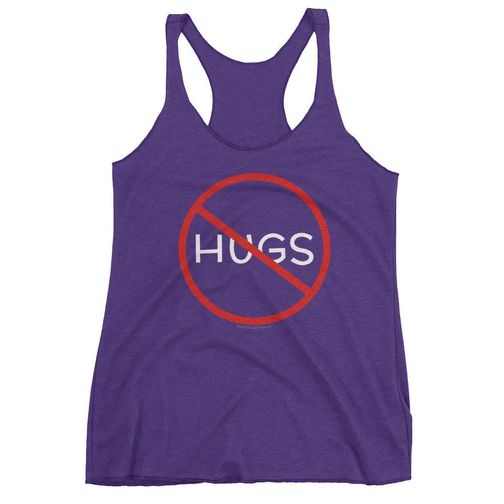 No Hugs Personal Space Racerback Tank Top
