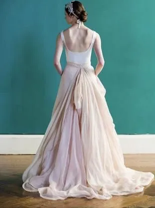 Scoop Simple Wedding Dresses Bridal Gowns